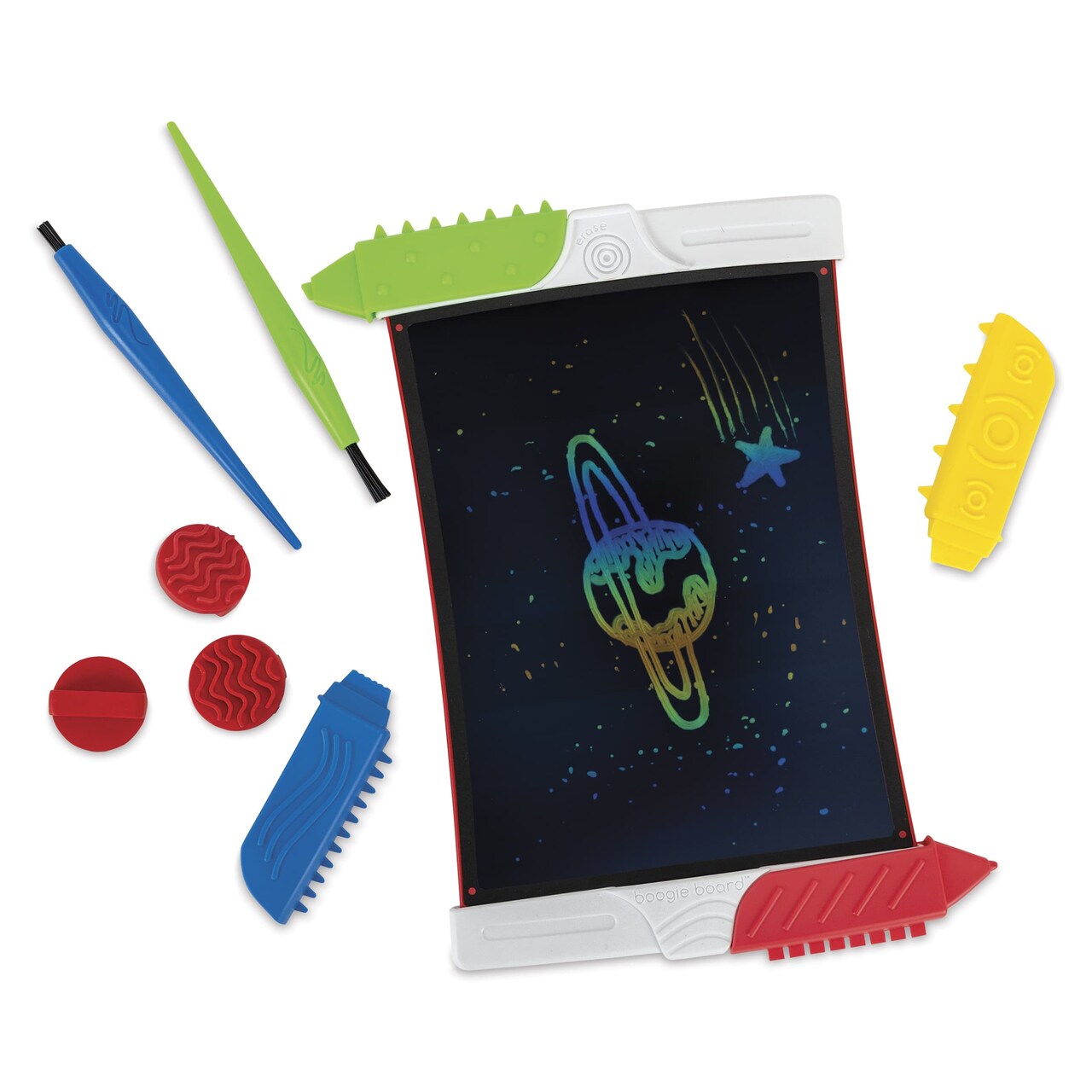 Boogie Board Scribble n’ Play Kids Drawing Tablet Creativity Kit - Set of 11